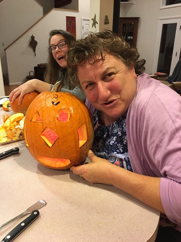 Carving with Caitlin