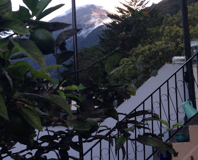 Glimpse of Mama Tungurahua