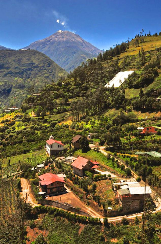 Backside of Tungurahua