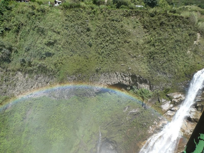 waterfall rainbow
