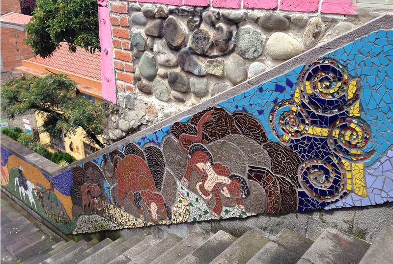 Stairway Mosaics #1