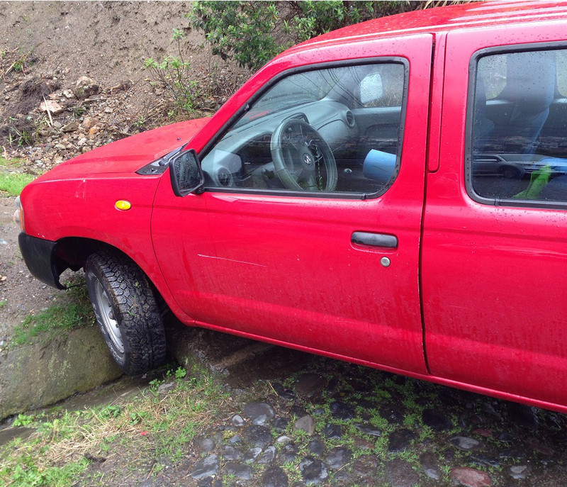 OOPS! Stuck in a Ditch!