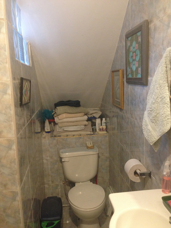 My Cramped Current Bathroom
