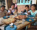 Pizza w/Freddy & Family