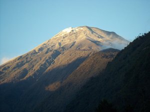 Snow-Dusted Tungurahua
