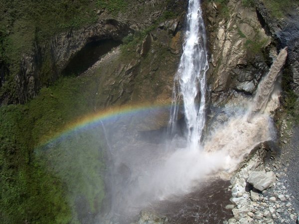 Rainbow at Agoyan Falls
