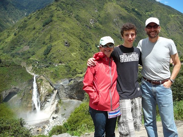 Bob, Kate & Holden in Ecuador!