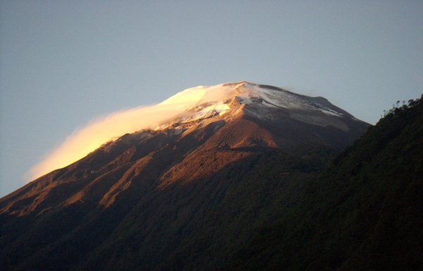 Dawn Breaks Over Tungurahua