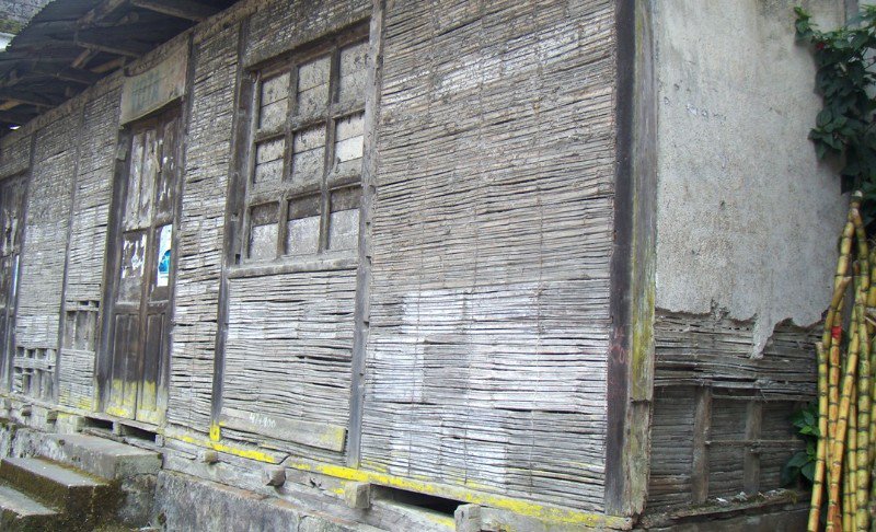 Old Split Bamboo House