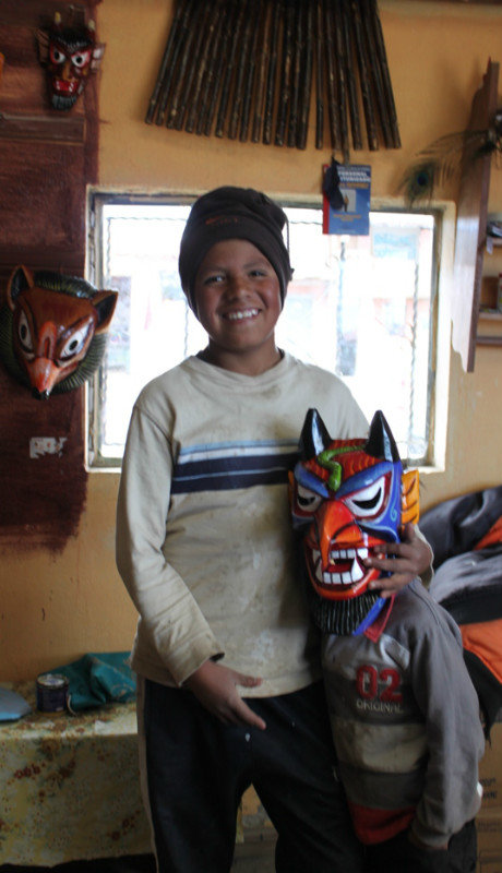 Quilotoa Mask Vendor