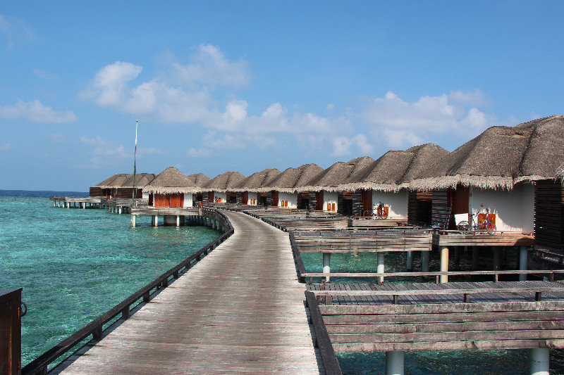 BUNGALOWS OVER THE WATER
