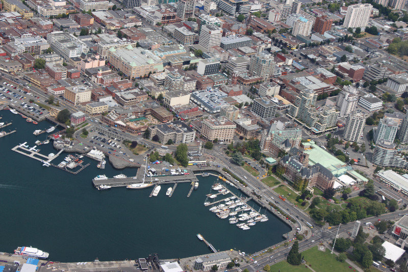 VICTORIA FROM THE AIR