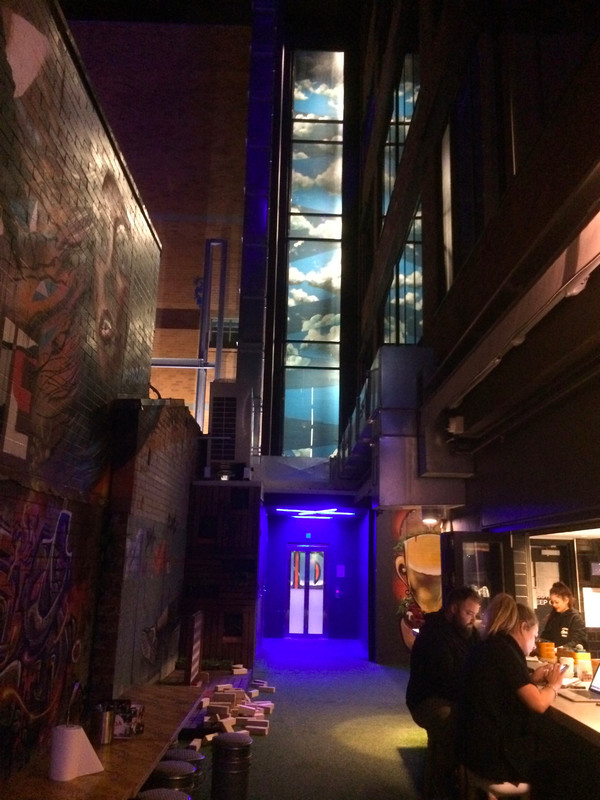 ENTRANCE TO ROOFTOP BAR