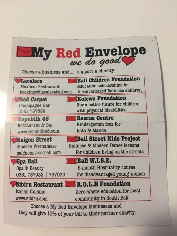 RED ENVELOPE CHARITY