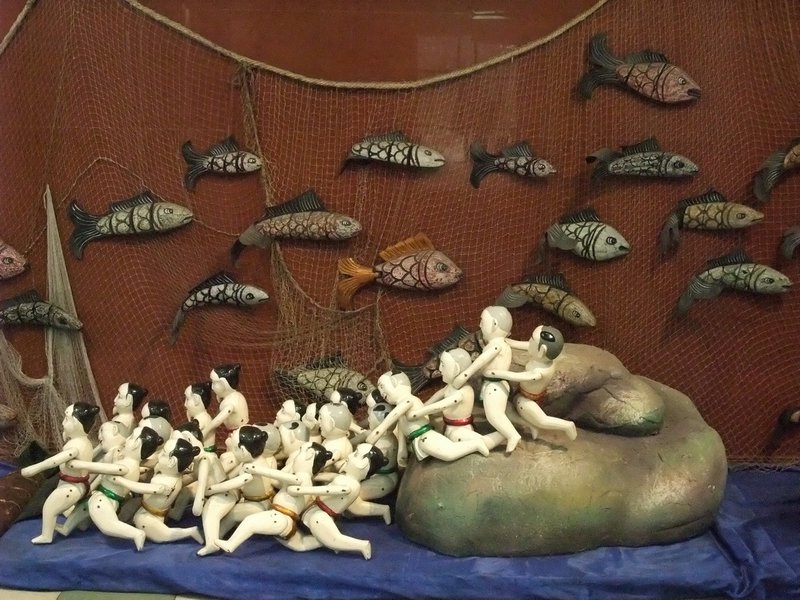 Hanoi Water Puppet models