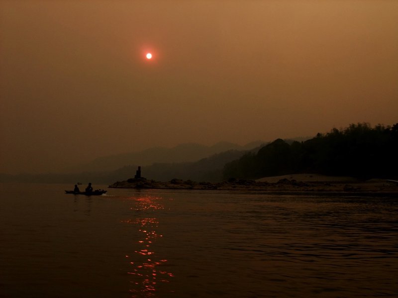 Sunset of the Mekong
