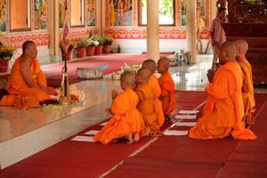 New Novice monks ceremony