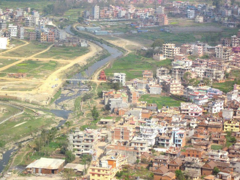 Kathmandu from the air