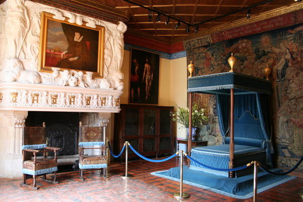 Queen's Bedroom at Chenonceau