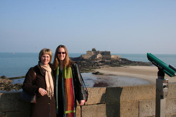 On the walls of St. Malo