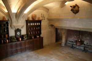 The Larder of the Chenonceau Kitchens