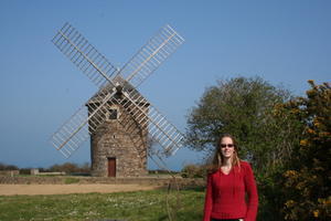 Windmill near Plouzenac