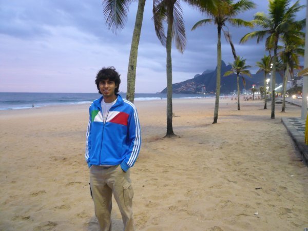 Rodolpho on Copacabana Beach