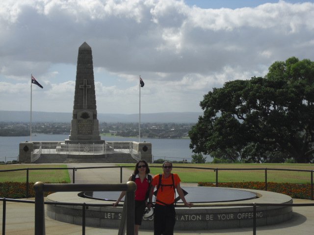 Le mémorial des australiens morts à la guerre