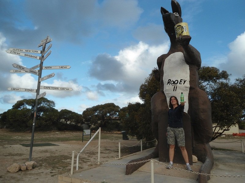 Avec Roey le kangourou