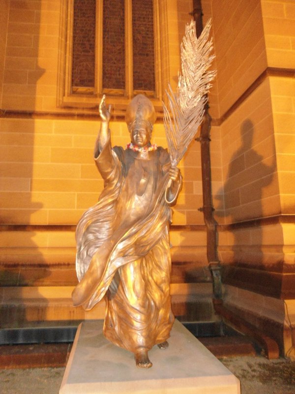 Sculpture de Jean Paul II