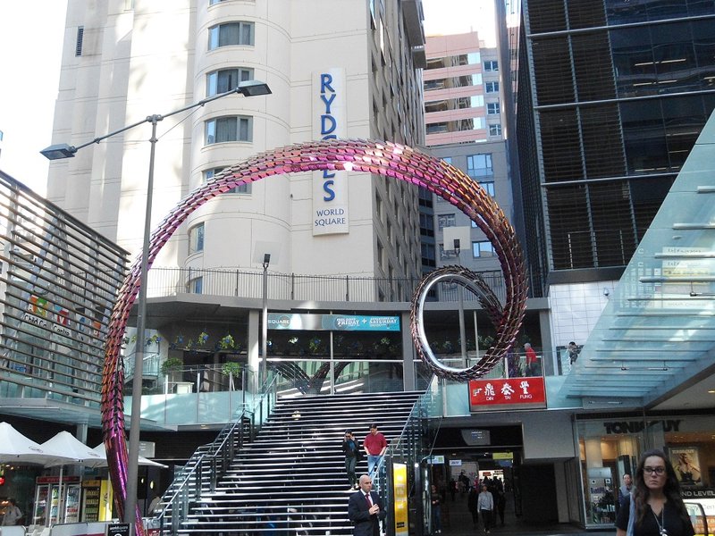 Un centre commercial à Chinatown