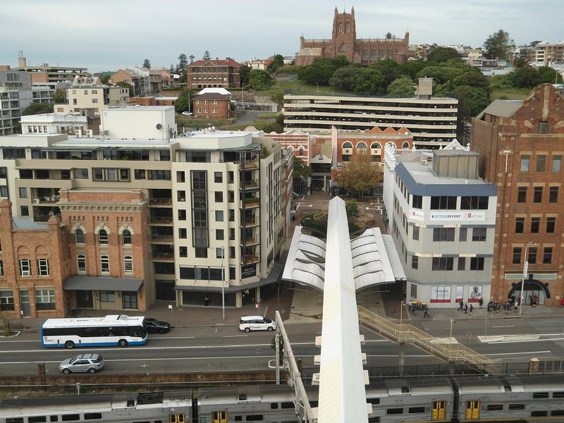 Newcastle vue depuis  la Queen Wharf Tower