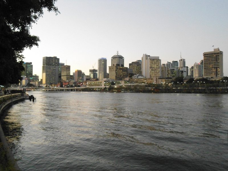 Brisbane River vue de South Bank