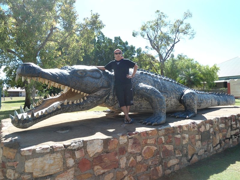 The big Croc, 8,63m!