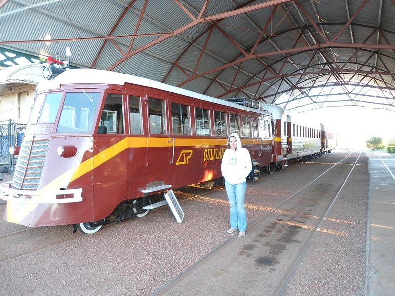 Le Gulflander, train qui relie les villages du Golf Savannah