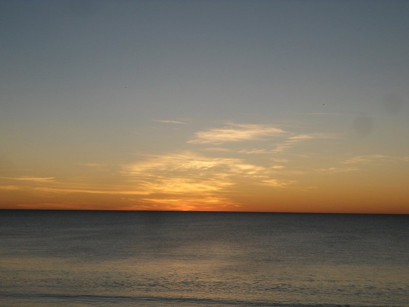 Sunset à 80 miles beach