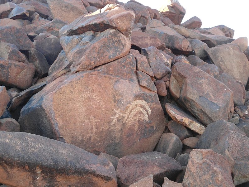 Petroglyphe aborigène