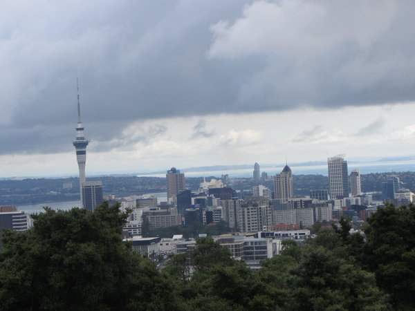 Auckland (from on top of Mt Eden)