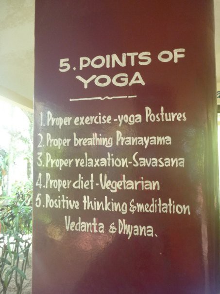 5 point of yoga