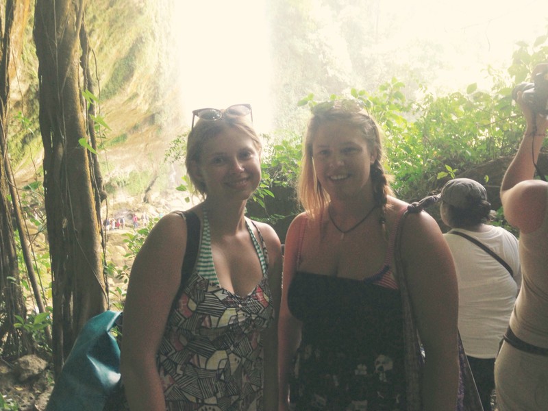 Waterfall ladies
