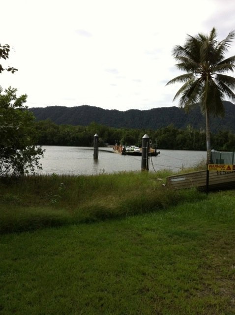 Crossing the Daintree River