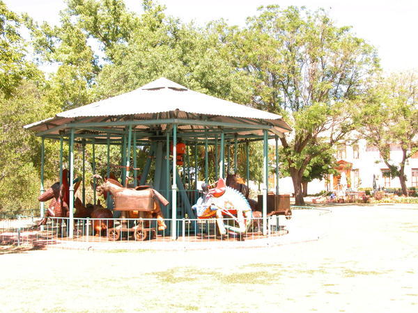 Carousel of sculpture