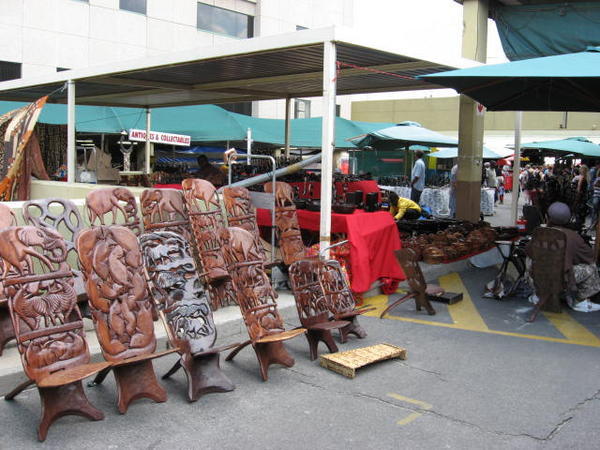carved wooden chairs