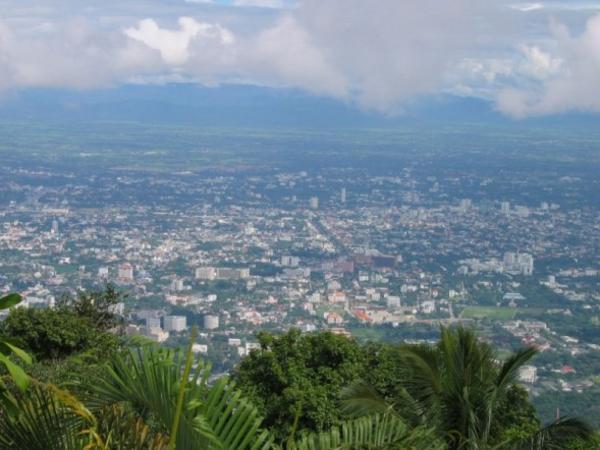 View from Doi Suthep of Chiang Mai