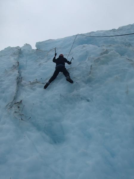 Ice climbing!