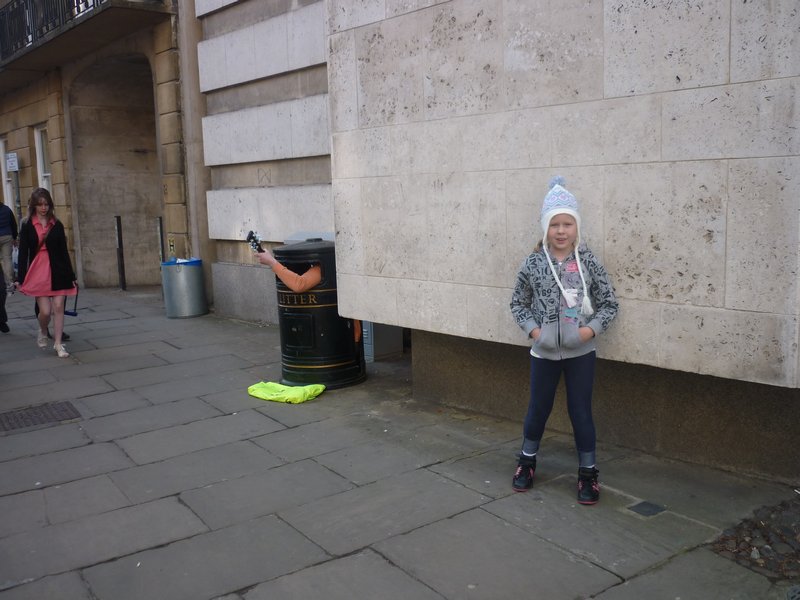 Kasey and the busking garbage