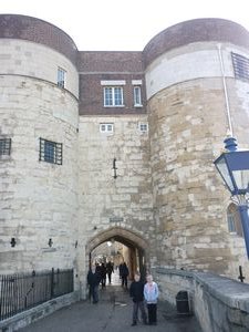 Entering the tower