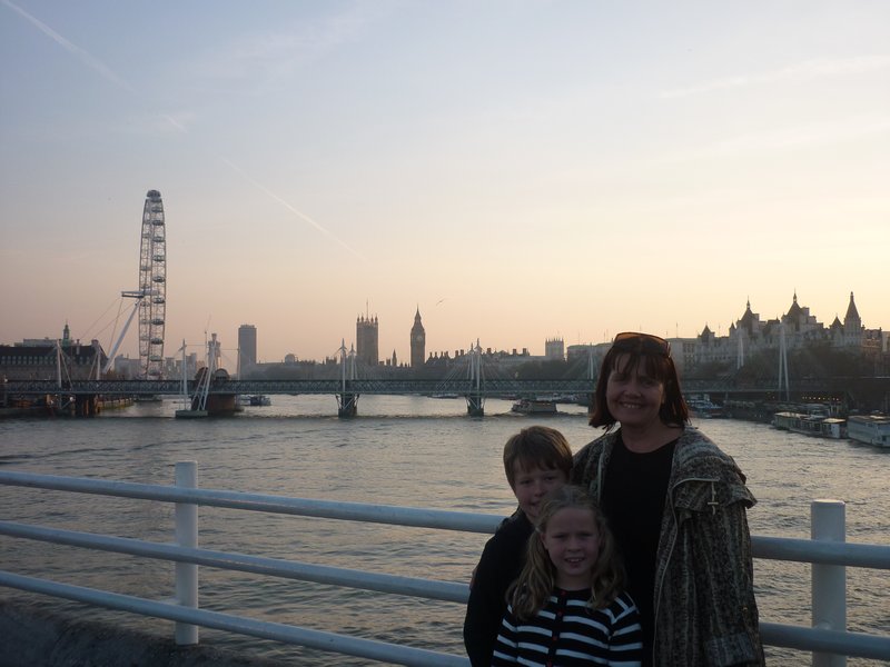 Sunset on the Thames