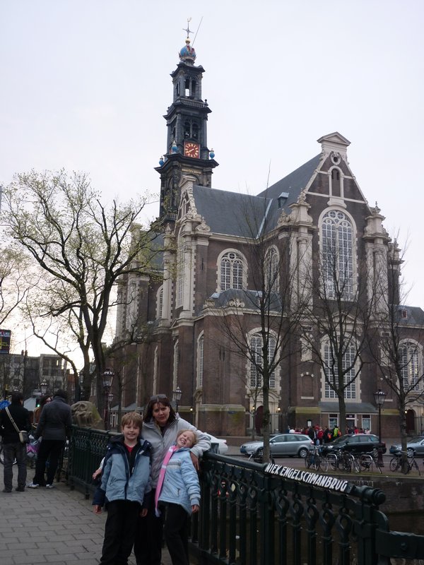 church near Anne Franks house