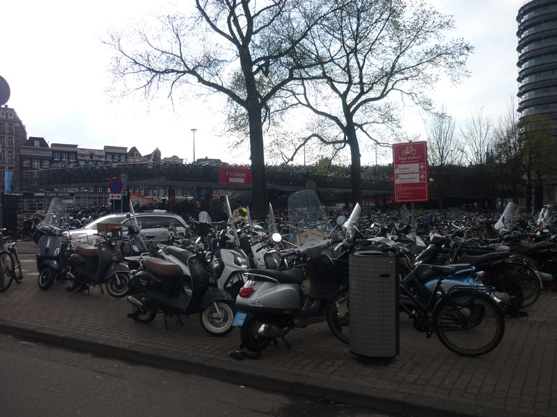 bikes at the station